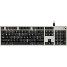 Tastatura gaming Logitech G413 Silver Alb , Mecanica , Romer-G , Iluminare LED Alb